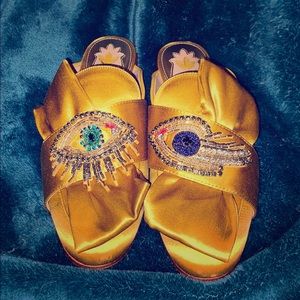 Sam Edelman Mules size. 9.5 EUC
